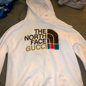 NOT A REAL GUCCI ITEM/ Gucci x Northface Hoodie